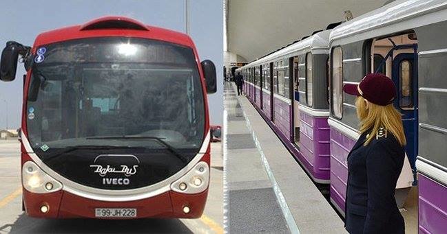 Metro və marşrut avtobuslarında gediş haqqı artırıldı