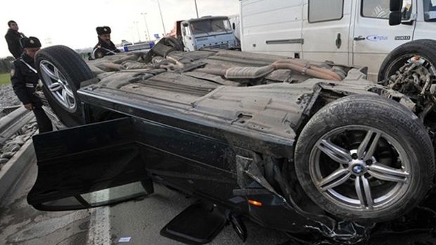 Hacıqabulda ağır qəza: Ölən və yaralılar var