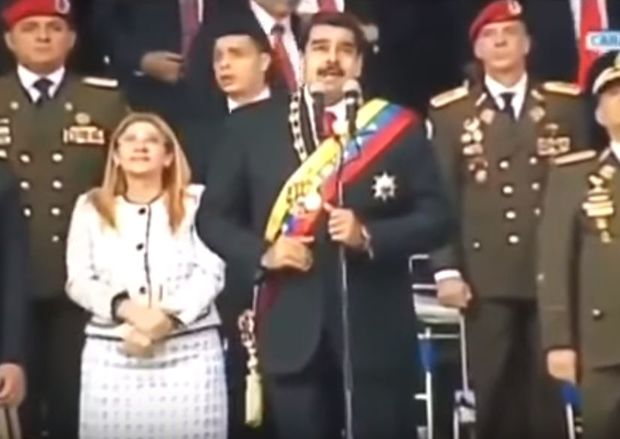 Venesuela prezidentinə sui-qəsd – VİDEO