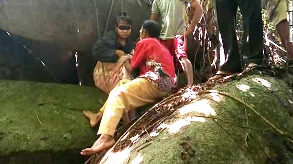 Bədəninə cin girdiyini deyən kişi 28 yaşlı qızı zorladı - FOTOLAR