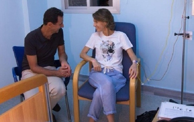 Bəşər Əsədin həyat yoldaşı xərçəngə tutuldu - Foto