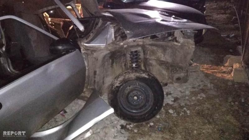 Bakıda DƏHŞƏTLİ QƏZA: ölənlər var - QORXUNC FOTOLAR