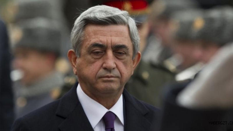 Sərkisyan İtaliyadan Azərbaycana GƏLDİ - FOTO