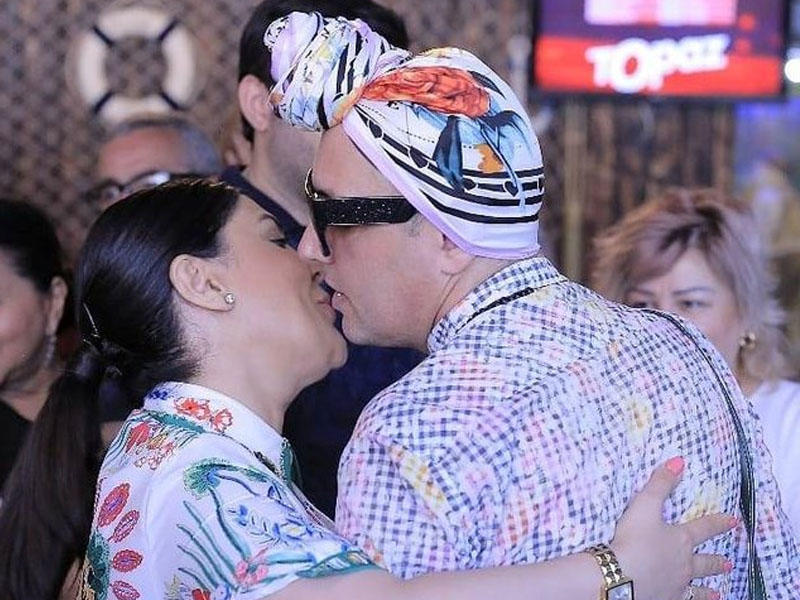 Xatunla Samiraldo dodaq-dodağa - FOTO