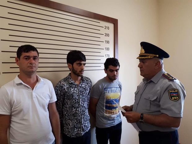 Toy karvanında avtoxuliqanlıq edənlər həbs edildi