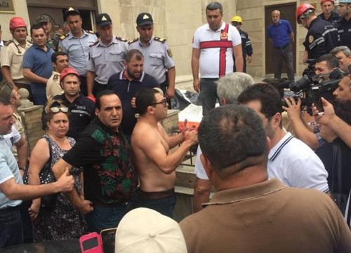 SON DƏQİQƏ: “Qaçqınkom”da intihara cəhd / FOTOLAR+VİDEO