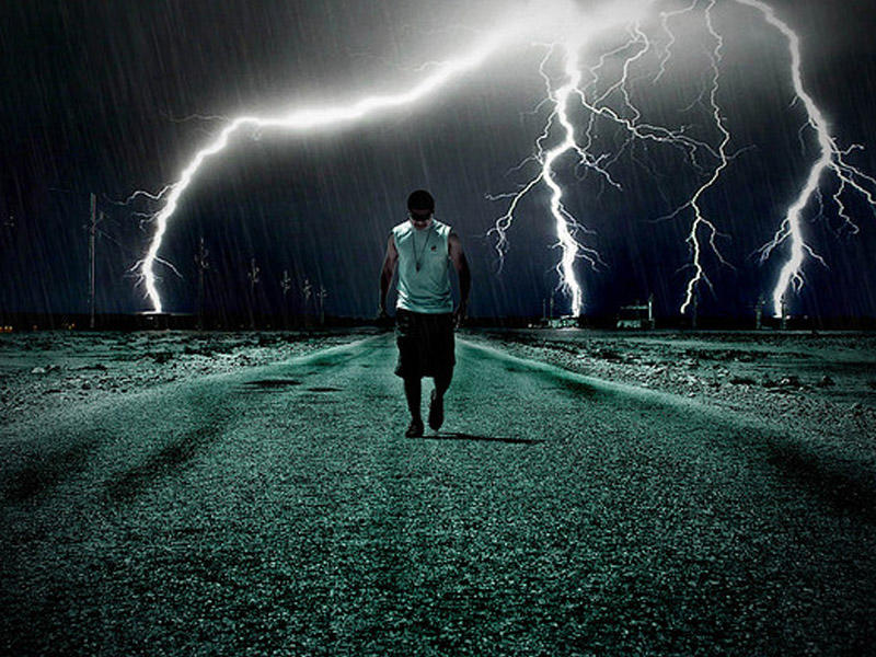 İldırım vursa da, sağ qaldılar - bəxtəvərlərin FOTOları