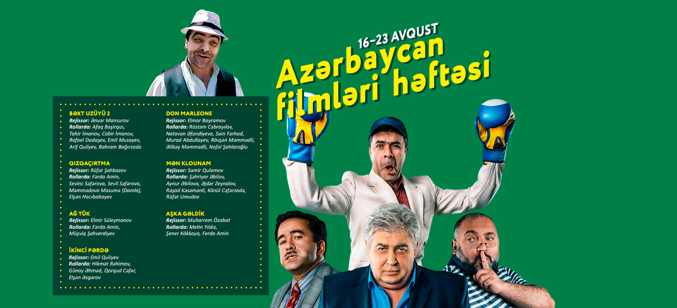 Park Cinema-da “Azərbaycan Filmləri Festivalı” keçirilir