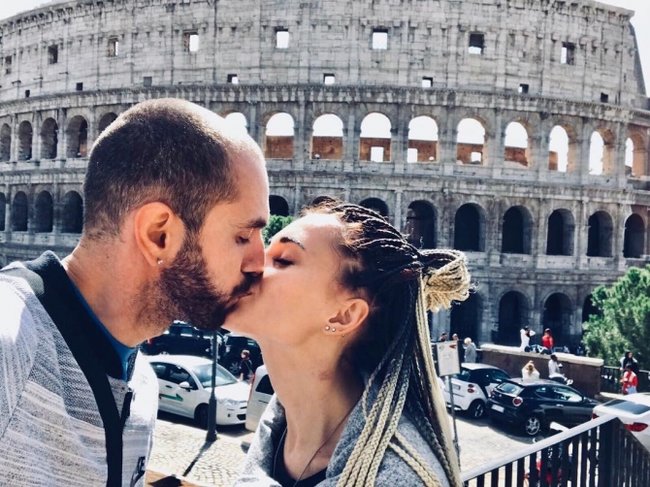 Ramil Quliyev həyat yoldaşı ilə - FOTO