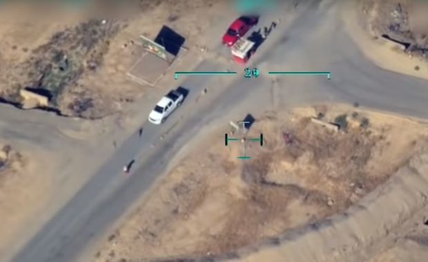 Türk ordusu PKK başçısını belə vurdu - VİDEO