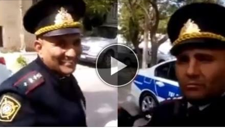 “Puldan hər kəsə pay verirəm” - Yol polisinin şok videosu