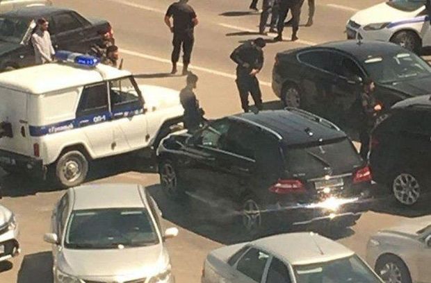 Çeçenistanda polisə silahlı hücum - FOTO/VİDEO + YENİLƏNİB