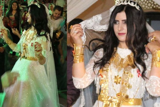 Gəlinə üç kiloqram qızıl hədiyyə etdilər - FOTO
