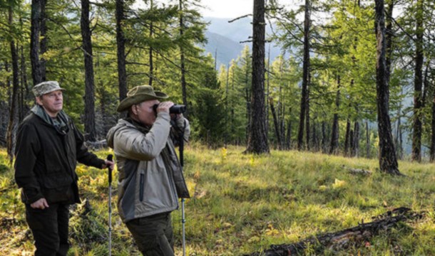 Putin dağda belə istirahət etdi – Fotolar