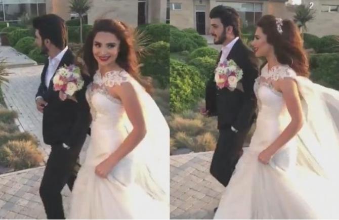 “Vicdan haqqı”nın tanınmış cütlüyü evləndi - VİDEO