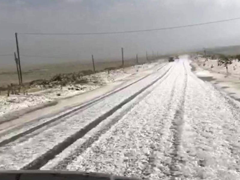 Türkiyəyə qar yağdı - FOTO