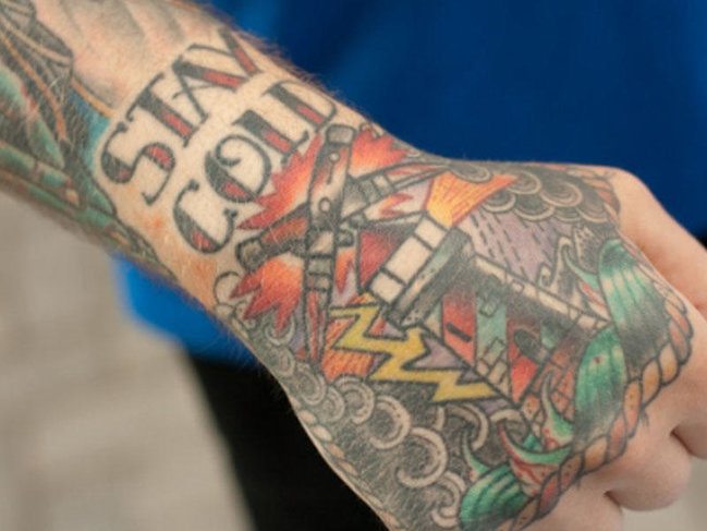 Bakıda zibil qutusundan tapılan 