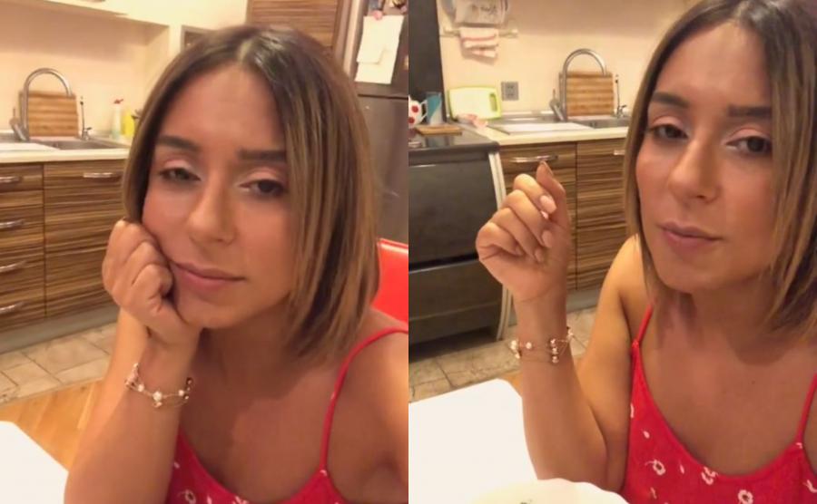 Tünzalə makiyajsız görüntüsün paylaşdı - Video