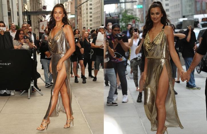 Alt paltarı geyinməyən İrina biabır olmamaq üçün, baxın, neylədi - Fotolar