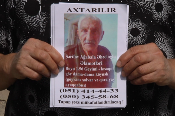 Ziyarətgaha getmək üçün evdən çıxıb və geri qayıtmayıb - Bakıda - VİDEO