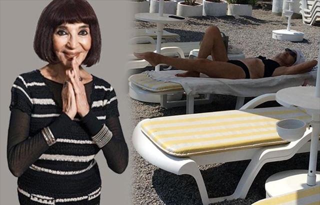 89 yaşlı aktrisadan bikinili paylaşım - Foto