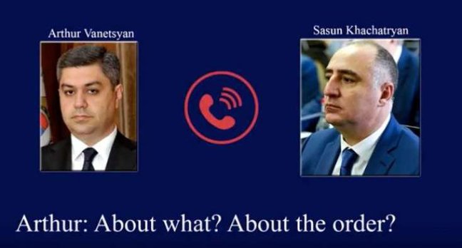 Erməni məmurların gizli səs yazısı yayıldı - VİDEO