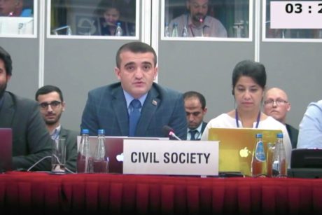 “Azərbaycan dövləti milli azlıqların hüquqlarının təminatçısıdır” – Əhməd Şahidov ATƏT-in Varşava Sammitində Emin Hüseynova cavab verib