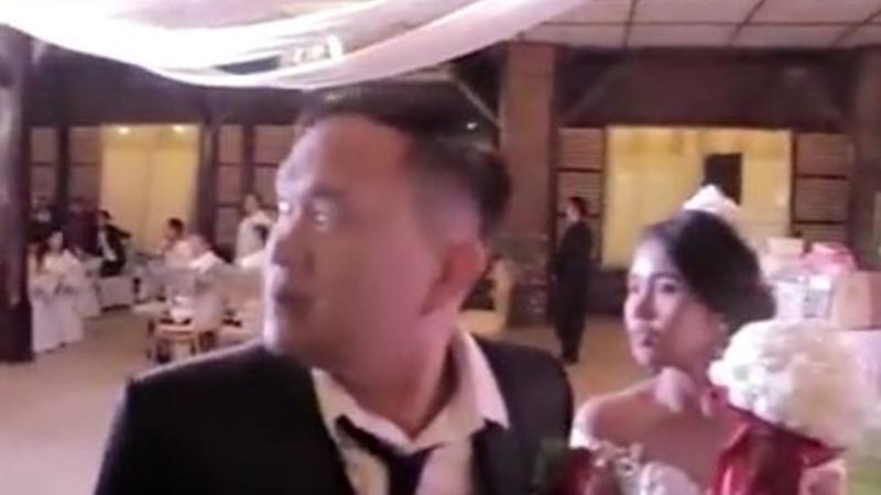 Filippində qasırğa toyu yarımçıq kəsdi - VİDEO