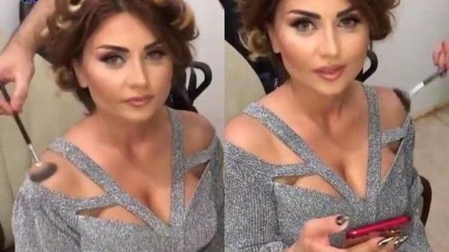 Şəbnəmin qayınanası və qayınatası da səhnəyə çıxdı - VİDEO