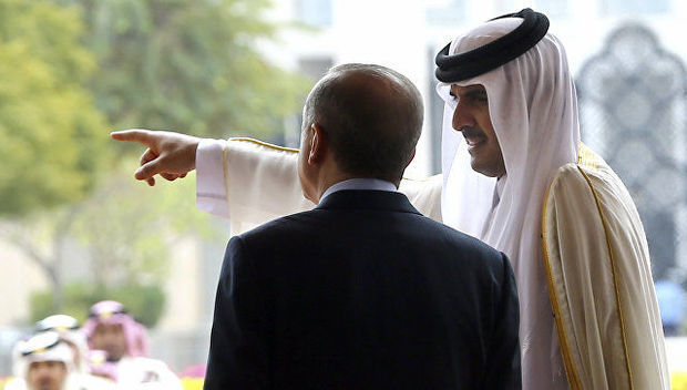 Qətər əmiri Ərdoğana hədiyyə göndərdi