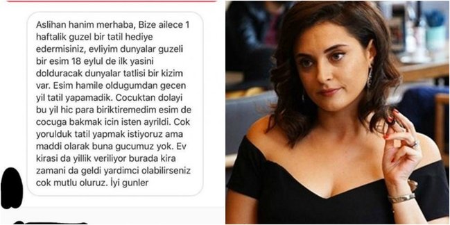 Məşhur aktrisa ona göndərilən mesajı yaydı, izləyicisini biabır etdi - FOTO