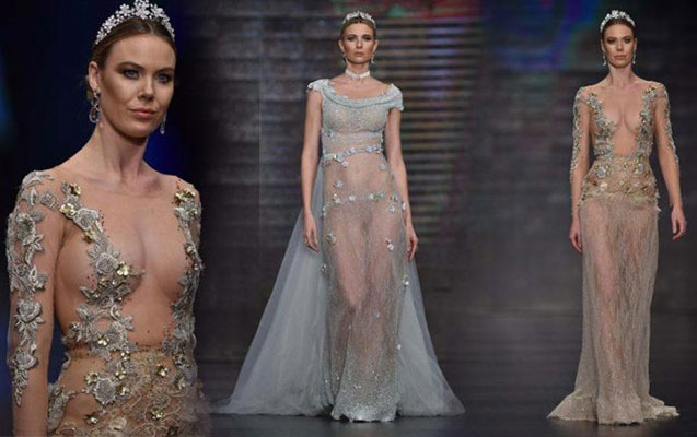 Bu gəlinlikləri geyinmək cəsarət istəyir - Fotolar