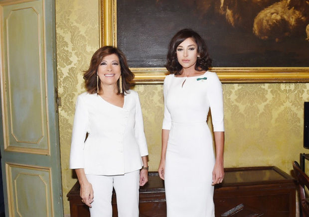 Mehriban Əliyeva İtaliya Senatının sədri ilə görüşüb - FOTO
