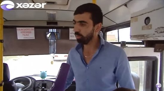 Bakıda 5 alan şagirdlərə gediş haqqı pulsuzdur - sürücüdən nümunəvi addım - VİDEO