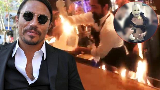 Nusretin restoranında beş nəfər yandı - FOTO/VİDEO