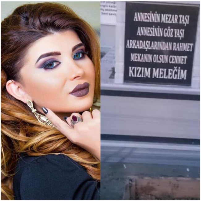 Dünyasını dəyişən azərbaycanlı aktrisanın məzarından FOTOLAR