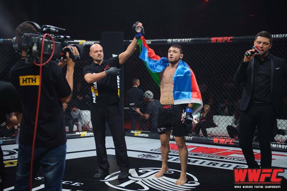 Azərbaycanın məşhur MMA döyüşçüsündən möhtəşəm qələbə