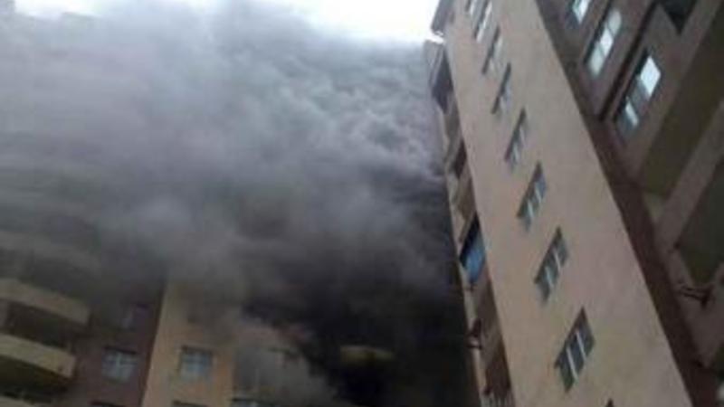 SON DƏQIQƏ: Bakıda YANĞIN: 1 nəfər zəhərləndi