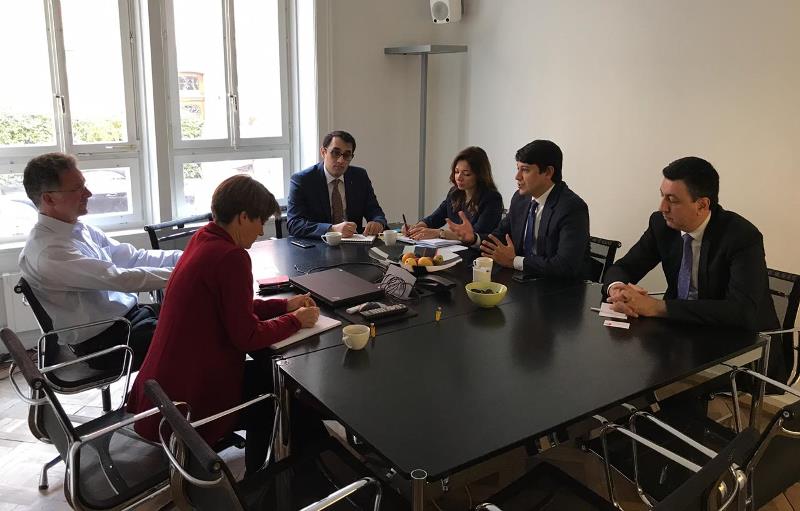 Diaspor Komitəsinin sədri İsveçrədədir-FOTO