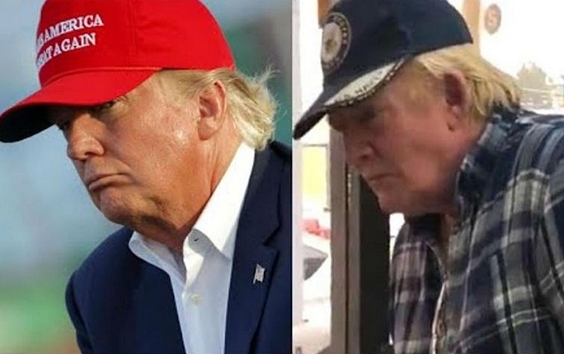 Trampın oxşarı hər kəsi təəccübləndirdi - Video