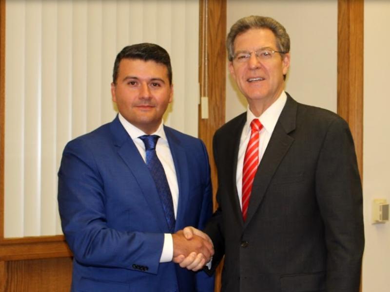 Azərbaycanlı konsul ABŞ Dövlət Departamentinin səfiri ilə görüşüb - FOTO