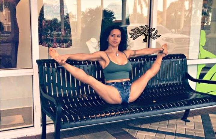 O qədər elastikdir ki, bədənini istənilən formaya salır - Fotolar