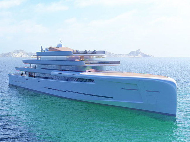 264 milyon dollarlıq gözəgörünməz yaxta inşa olunur - VİDEO