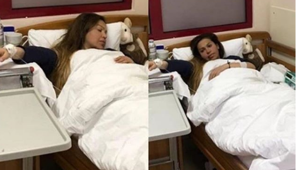 Yenicə ana olan Rəqsanə fotosunu paylaşdı