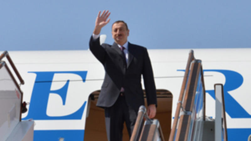 İlham Əliyev Türkiyəyədə səfərdədir