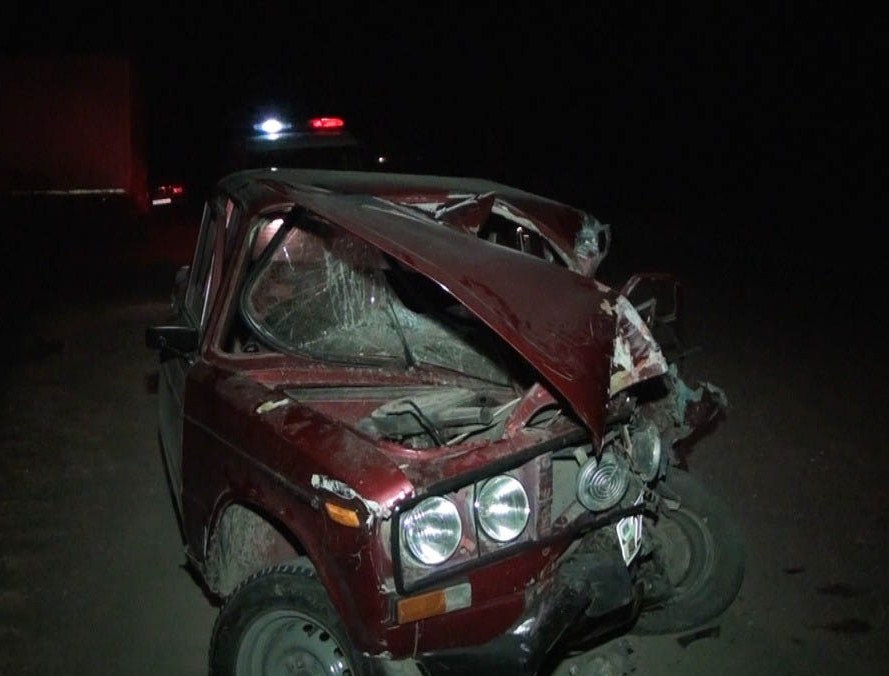 Tovuzda yük və minik avtomobilləri toqquşub - FOTO