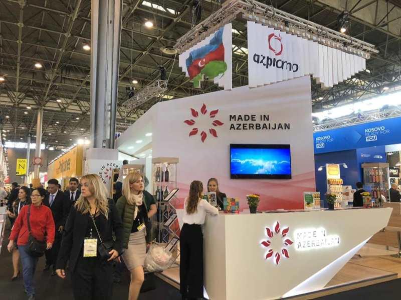 Dünyanın ən məşhur sərgilərindən birində Azərbaycan məhsullarına böyük maraq göstərilib - FOTO