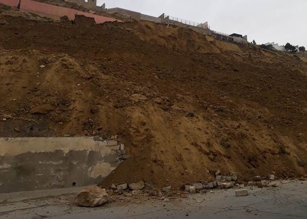 Sürüşmə zonasında bağlanan yol nə vaxt açılacaq?