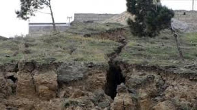 Badamdar sürüşmə zonasında xırda uçqunlar davam edir