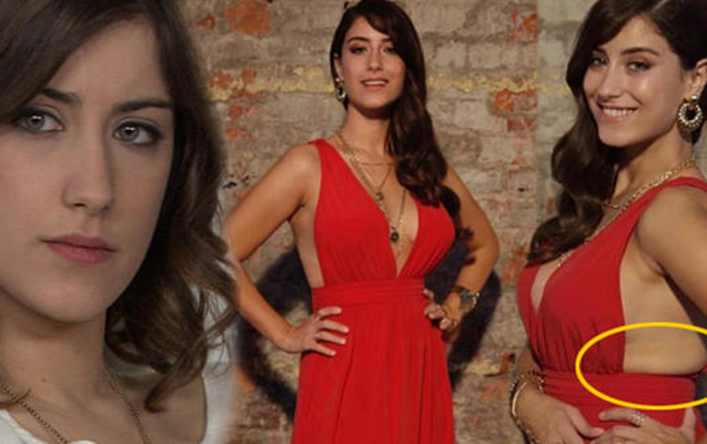 Hazal Kaya artıq çəkisi ilə gündəmdə - Fotolar